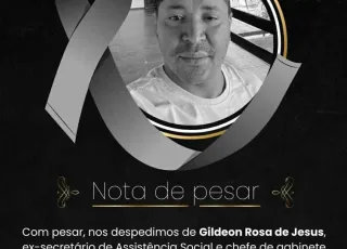 Almeida Prado emite Nota de Pesar pelo falecimento de Gildeon Rosa