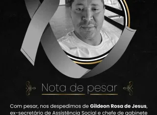Almeida Prado emite Nota de Pesar pelo falecimento de Gildeon Rosa