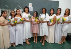 Amor, emoção e cidadania marcam o 2º Casamento Comunitário de Teixeira de Freitas
