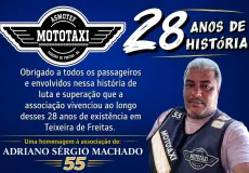 AMOSTEF celebra 28 anos de história e contribuição para a mobilidade urbana de Teixeira de Freitas