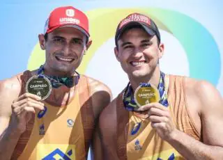 André e George faturam 1ª etapa do Circuito Nacional de Vôlei de Praia