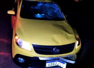 Animais soltos na pista provoca acidente em Teixeira de Freitas, veja o vídeo