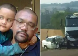Antes de jogar carro contra caminhão, pai manda filho gravar vídeo: 'Adeus, mãe'