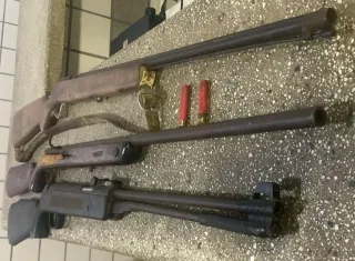 Após ameaçar vizinho, homem é preso pela PM com três armas na Fazenda Piatã em Teixeira de Freitas