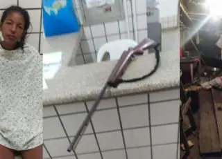 Após ser atacada com faca, mulher mata marido com tiro de espingarda em Vereda