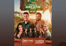 Argolo se prepara para a 1ª Festa do Agricultor com grandes atrações musicais