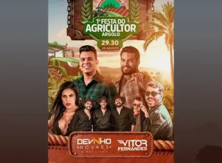 Argolo se prepara para a 1ª Festa do Agricultor com grandes atrações musicais