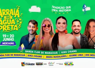 Arraiá do Água Preta 2026 promete movimentar Itanhém com dois dias de muita música, cultura e tradição