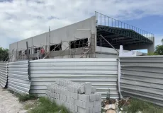 As obras de construção do Mercado Municipal do Peixe de Alcobaça estão na fase final