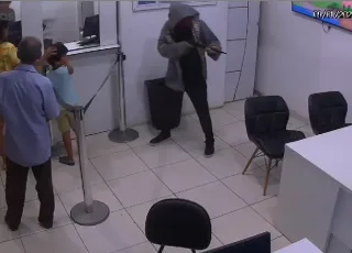 Assalto a correspondente bancário em Itamaraju é registrado por câmeras de monitoramento