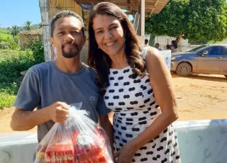 Assistência Social: Prefeitura de Medeiros Neto distribui kits para famílias de Nova Zelândia e Água Limpa