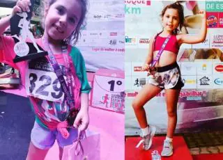 Atleta mirim teixeirense conquista terceiro lugar na Mulher Night Run, em Nanuque