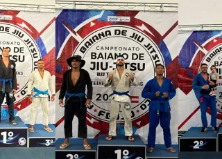 Atletas de Ibirapuã conquistam pódios e são destaque no Campeonato Baiano de Jiu-Jitsu, em Teixeira de Freitas