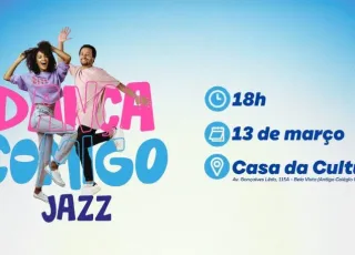Aula aberta de Jazz marca nova edição do “Dança Comigo” em Teixeira de Freitas