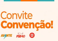  Avante convida para convenção partidária em Vereda