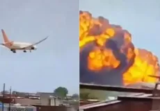 Avião da Air Índia cai na Índia minutos após decolagem; Um sobrevivente confirmado