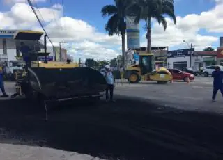 Aviso -Trânsito desviado na Pão Gostoso para conclusão de obras