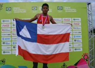 Bahia conquista medalha de prata no atletismo