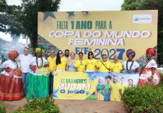 Bahia dá início à contagem regressiva para a Copa do Mundo FIFA de Futebol Feminino 2027