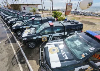 Bahia fortalece forças de segurança com entrega de 112 viaturas, armamentos e novos equipamentos