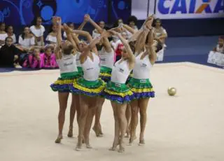 Bahia recebe atletas de 14 estados no Campeonato Brasileiro de Ginástica Rítmica