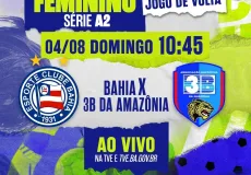 Bahia x 3B decidem Brasileirão Feminino A2 neste domingo (04)