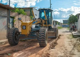 Baixada do Liberdade II começa a receber obras de infraestrutura urbana, em Teixeira de Freitas