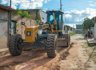 Baixada do Liberdade II começa a receber obras de infraestrutura urbana, em Teixeira de Freitas