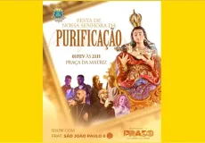 Banda Fraternidade São João Paulo II se apresenta na Festa de Nossa Senhora da Purificação em Prado