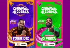 Banda Toque Dez e O Poeta são as segunda e terceira atrações confirmadas do Carnaval de Alcobaça 2025