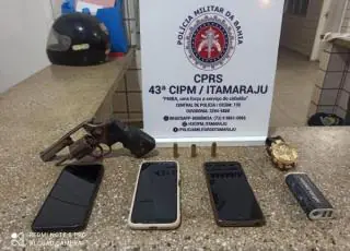 Bandidos acusados de provocar arrastão e atirar em vítimas em Cumuruxatiba são presos por homens da 43ª CIPM de Itamaraju