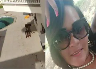 Bandidos invadem sítio, matam mulher e atiram em homem dentro da piscina. Vídeo mostra toda a ação. Em Jequié