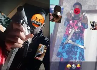 Bandidos que ostentavam armas em redes sociais morrem em troca de tiros com policiais do PETO de Alcobaça