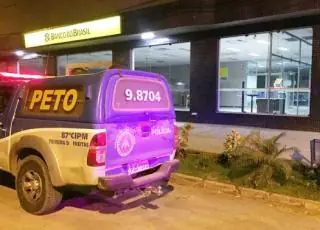 Bandidos roubam Banco do Brasil em Teixeira de Freitas