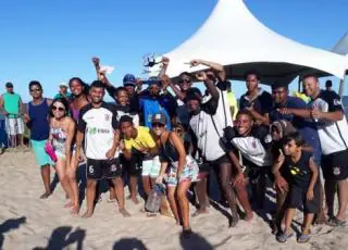 Barra de Caravelas venceu o torneio de Beach Soccer dos jogos de verão 2019 em Alcobaça