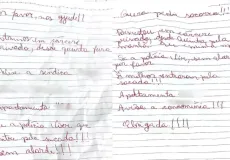 Bilhete jogado por janela salva mãe e filha de cárcere privado 