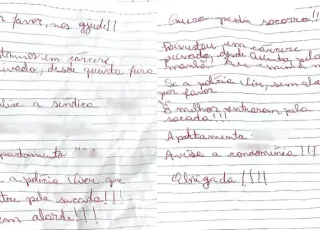 Bilhete jogado por janela salva mãe e filha de cárcere privado 