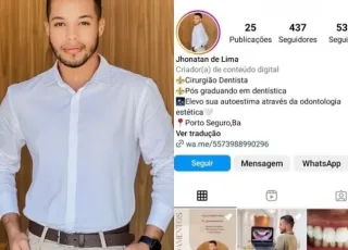 Blogueiro que se apresentava como dentista é preso em Porto Seguro