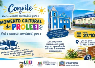 Bosque, igreja, farol e praia: ProLEEI prepara roteiro cultural para educadores no dia 27 de outubro em Nova Viçosa