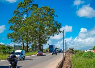 BR-101 em Teixeira de Freitas passa por obra histórica de modernização da iluminação