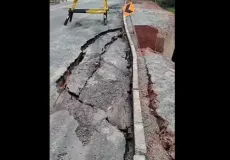 BR-418 volta a apresentar problemas após quatro meses de reparos realizados pelo DNIT