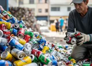Brasil atinge 97,3% de reciclagem de latinhas e se consolida como referência global