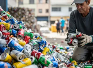 Brasil atinge 97,3% de reciclagem de latinhas e se consolida como referência global