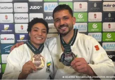 Brasil fatura prata e bronze no 3º dia do Mundial de Judô na Hungria