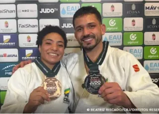 Brasil fatura prata e bronze no 3º dia do Mundial de Judô na Hungria