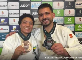 Brasil fatura prata e bronze no 3º dia do Mundial de Judô na Hungria