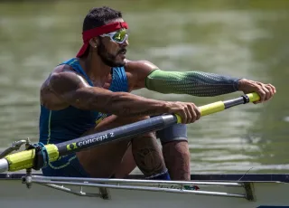 Brasil garante prata na Copa do Mundo de remo paralímpico