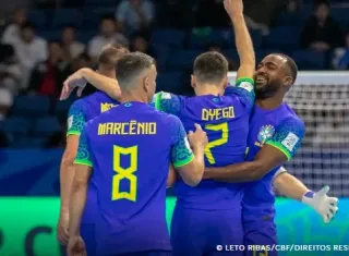 Brasil garante vaga na final da Copa do Mundo de futsal