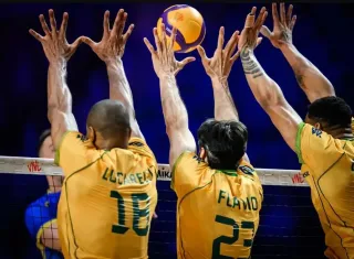 Brasil pega Itália atrás de reabilitação na Liga das Nações de vôlei