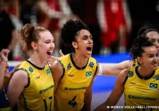 Brasil supera França por 3 sets a 2 na Liga das Nações de Vôlei